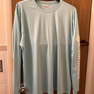 Mens polo shirt, terminal tackle, fishing, golf